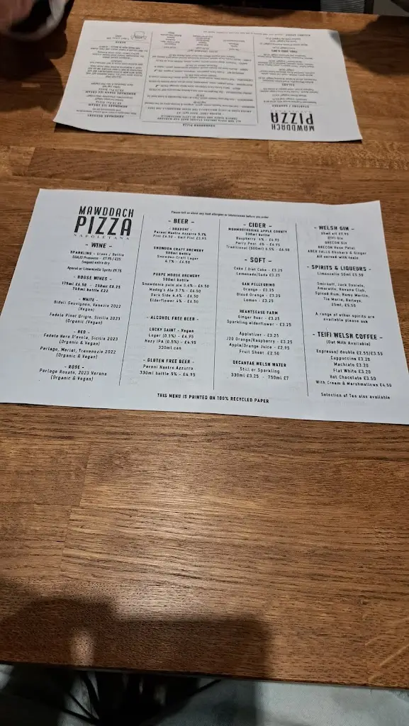 Menu_Mawddach Pizza_Dolgellau_image_2
