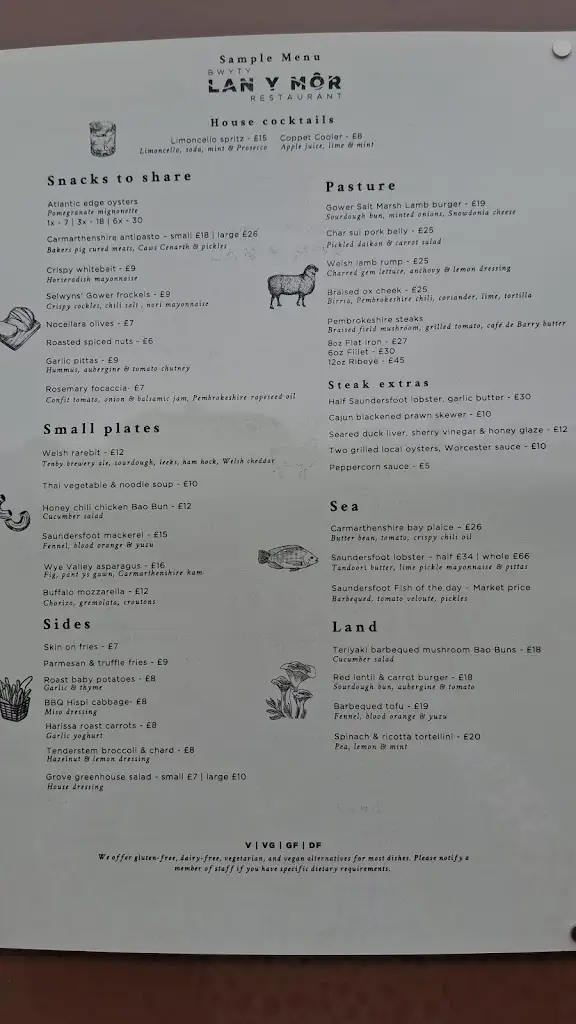 Menu_Lan y Môr Restaurant Saundersfoot_Glandwr_image_3