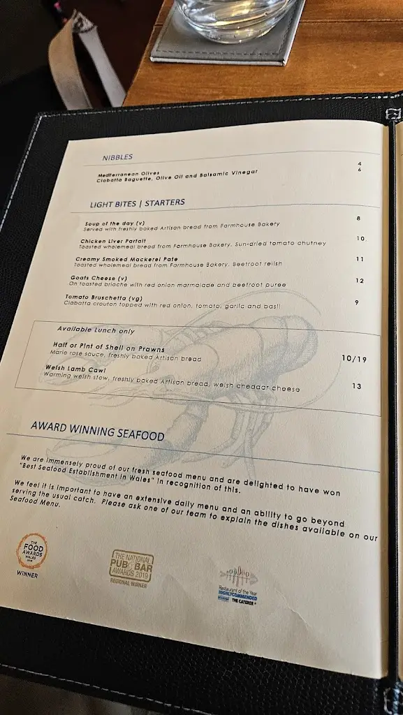 Menu_The Griffin_Glandwr_image_1