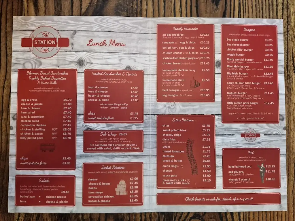 Menu_Old Station Café_Goodwick_image_1