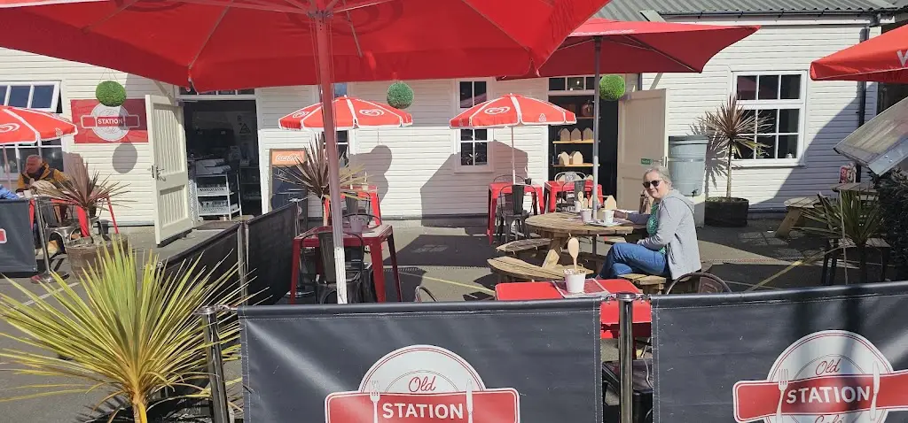 Old Station Café restaurant in Goodwick