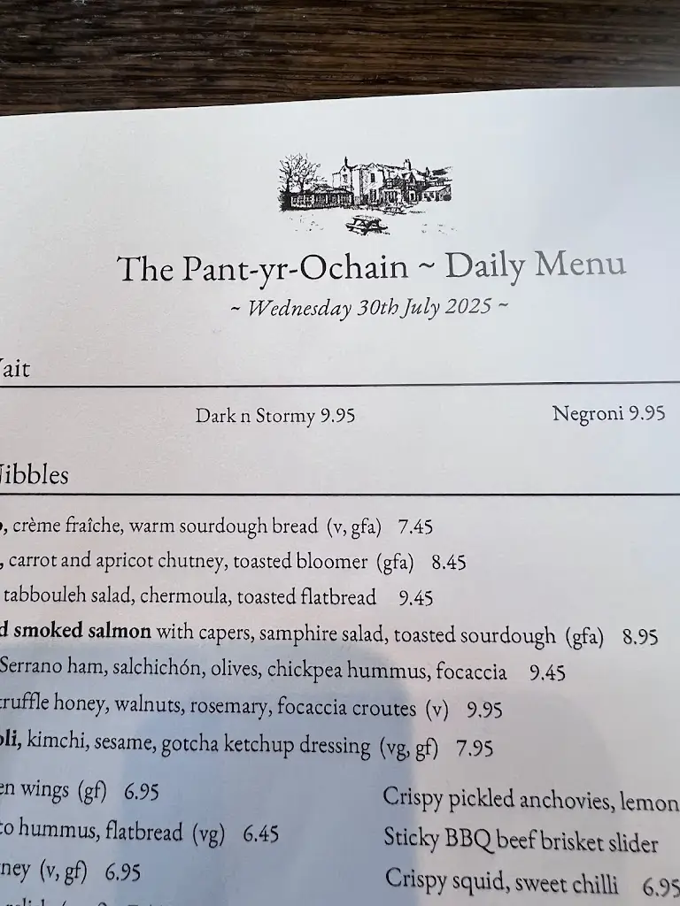 Menu_The Pant-yr-Ochain_Gresford_image_2