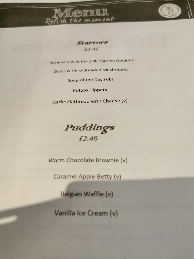 Menu_The Beeches_Gresford_image_4