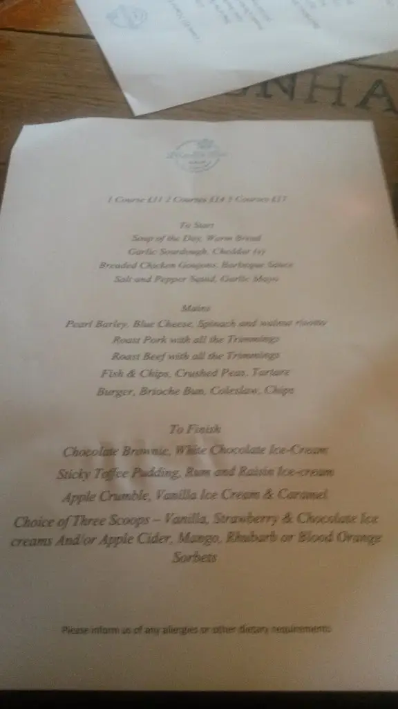 Menu_The Llindir Inn_Henllan_image_2