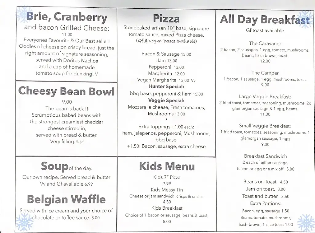 Menu_Y Gwyllt Snowdonia_Harlech_image_2