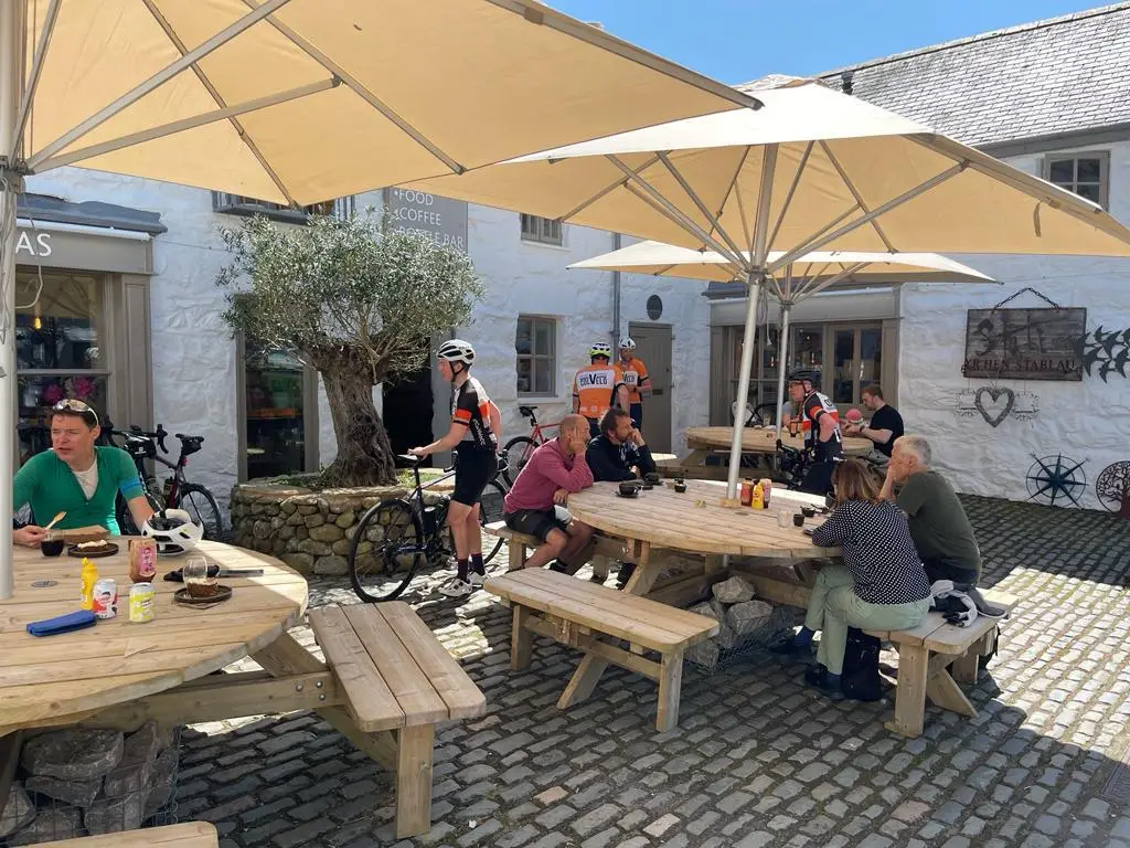 Caffi Llew Glas restaurant in Harlech