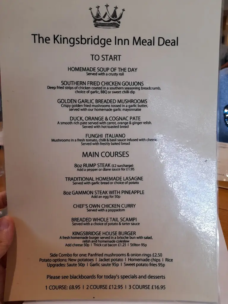 Menu_Kingsbridge Inn_Grovesend_image_3