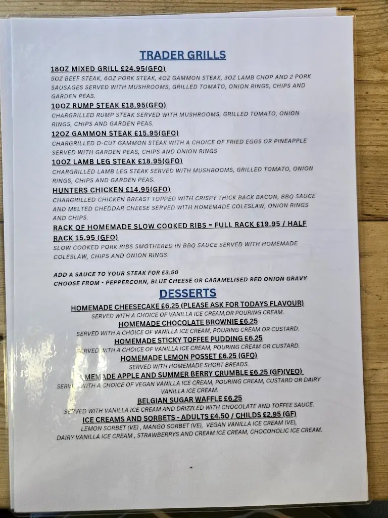 Menu_The Bristol Trader_Haverfordwest_image_3