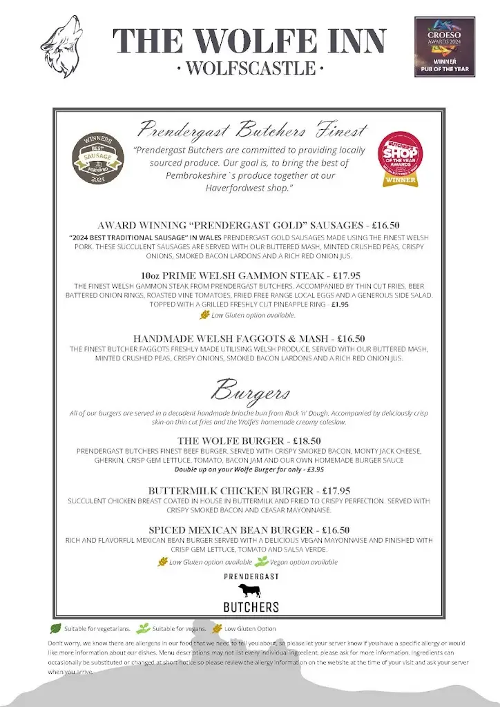 Menu_The Wolfe Inn Wolfscastle_Haverfordwest_image_1