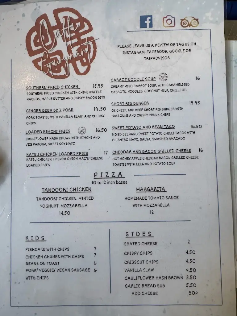 Menu_Caffi Gwynant_Gwynedd_image_1