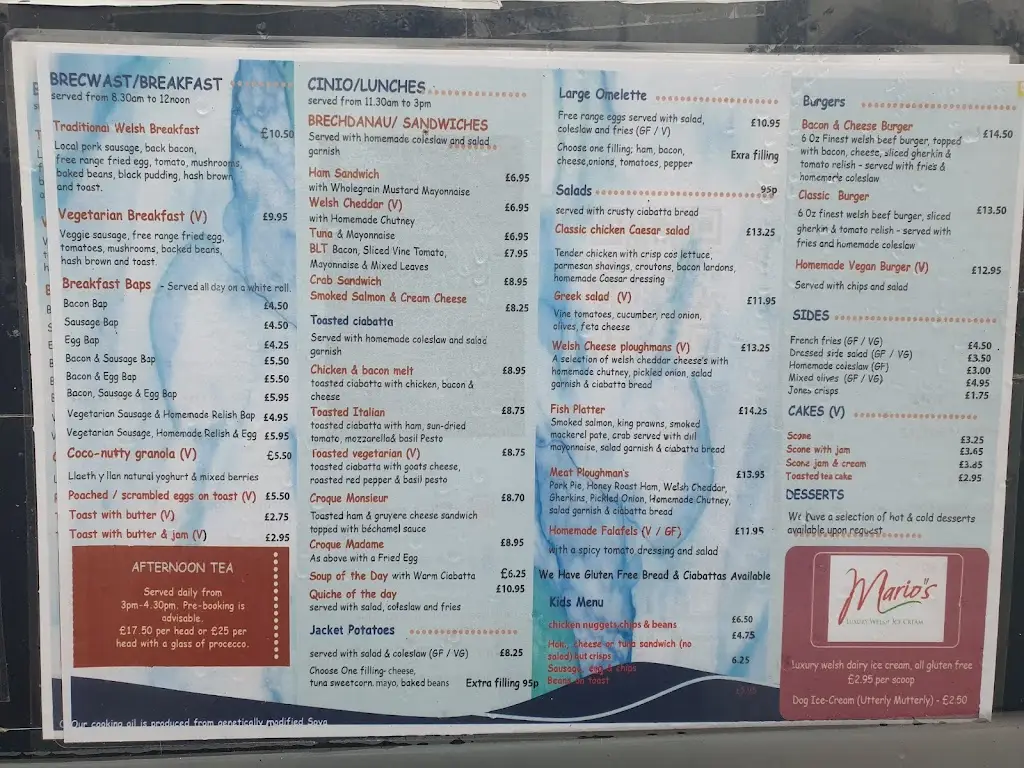 Menu_Tir a Môr_Gwynedd_image_1