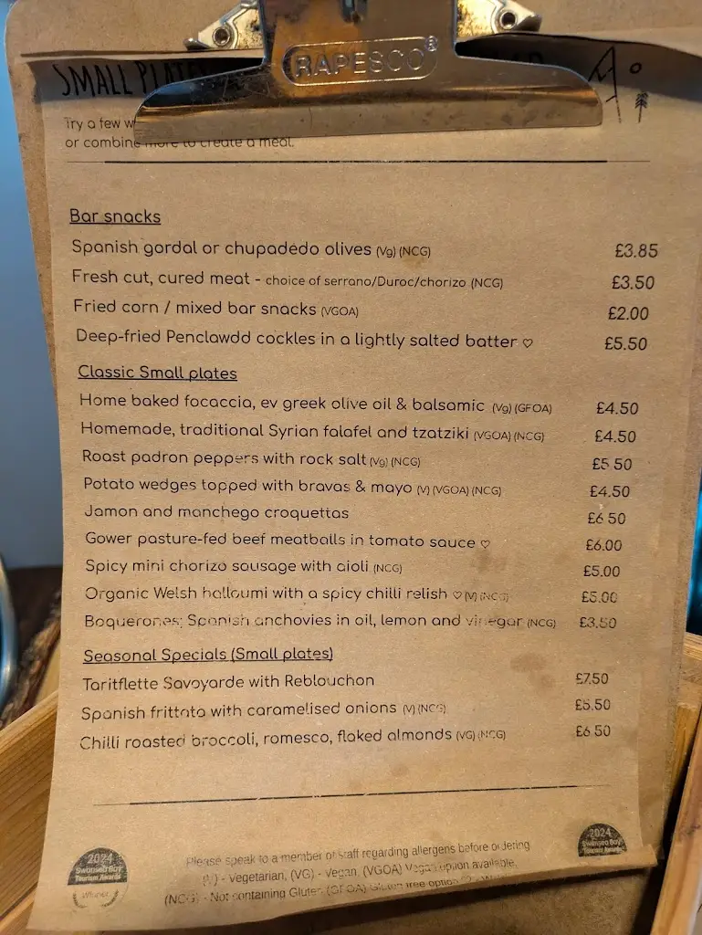 Menu_Nomad Bar & Kitchen_Gorseinon_image_1