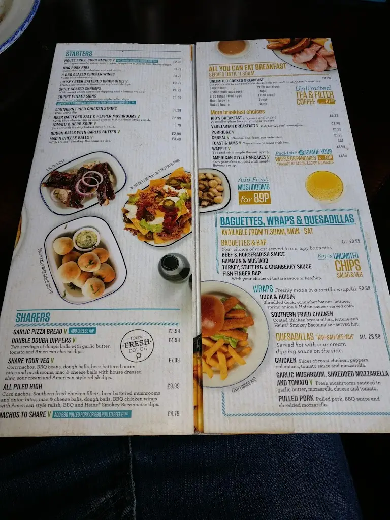 Menu_The Bells of St Mary's_Gronant_image_4