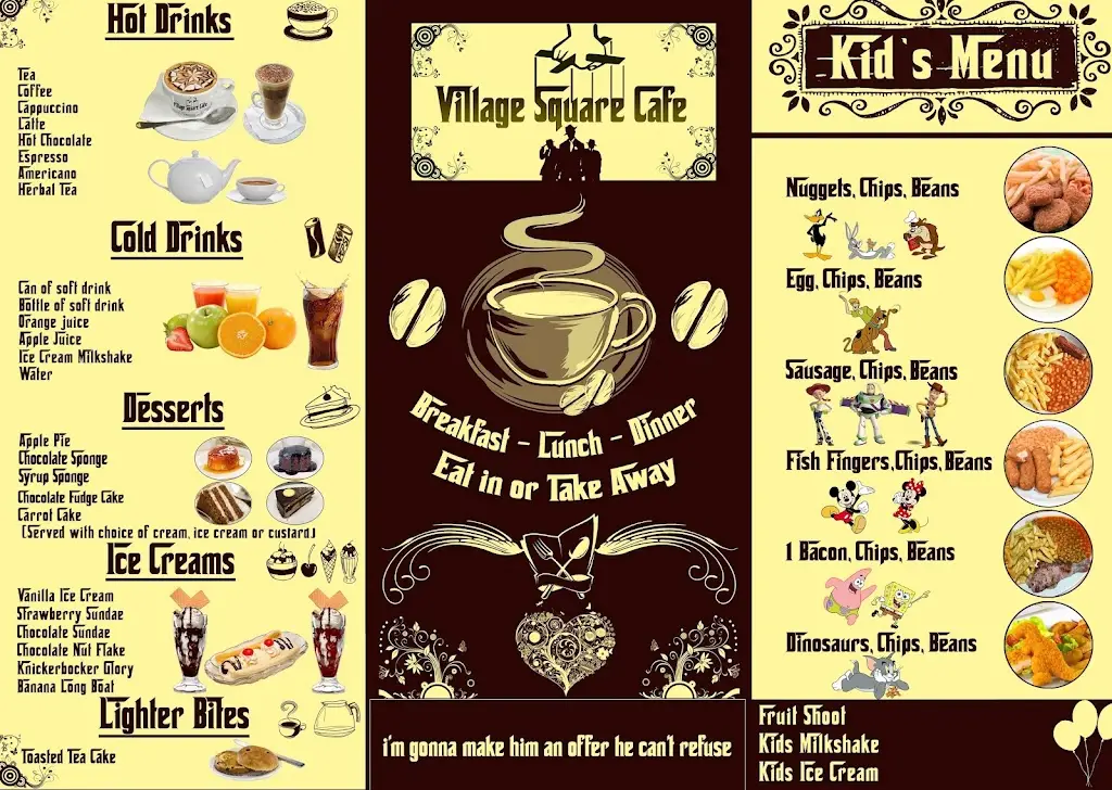 Menu_Village Square Cafe_Birchington-on-Sea_image_2