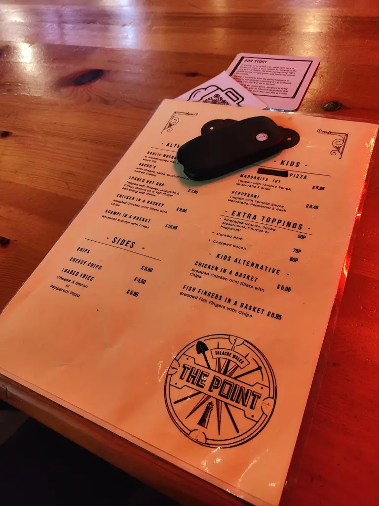 Menu_The Point Bar & Restaurant_Gronant_image_1