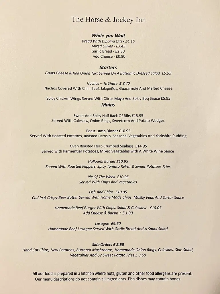 Menu_Horse & Jockey_Knighton_image_1