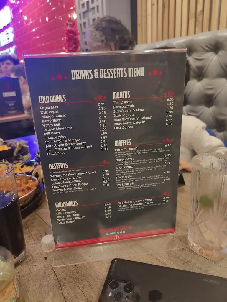 Menu_Chickaros Aldridge_Aldridge_imagen_3