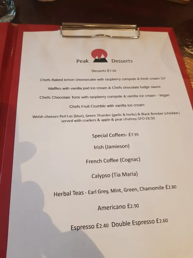 Menu_Peak Restaurant_Llanberis_image_1