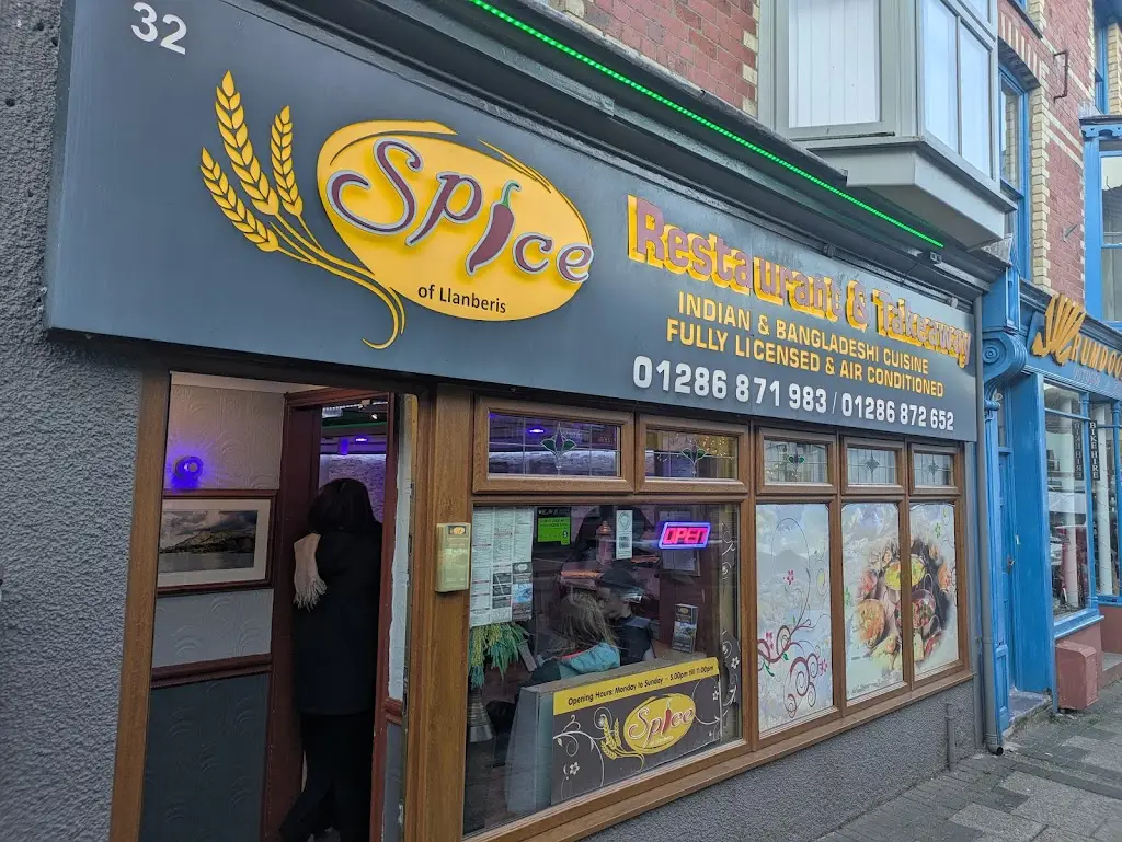 Spice of Llanberis restaurant in Llanberis