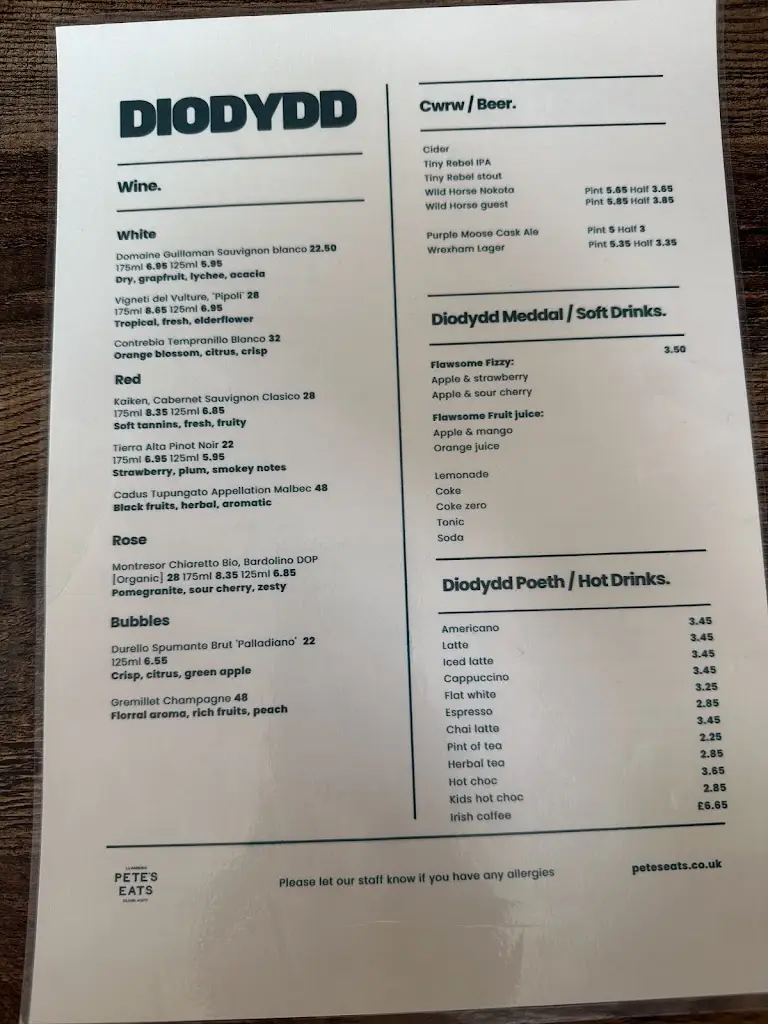 Menu_Pete's Eats_Llanberis_image_2
