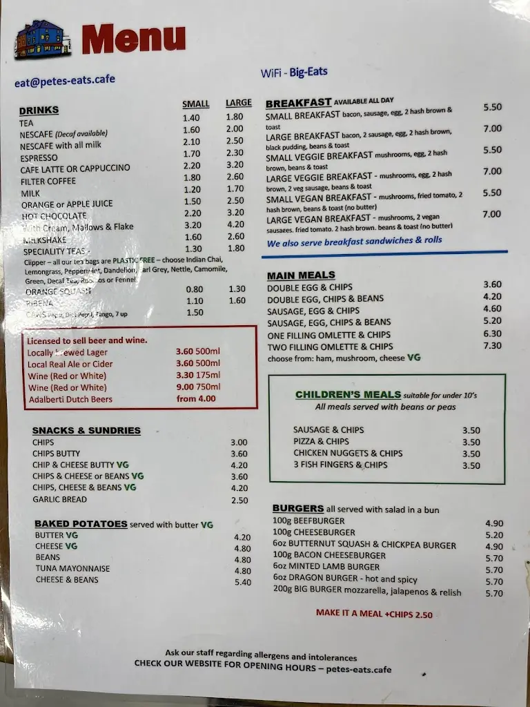 Menu_Pete's Eats_Llanberis_image_4