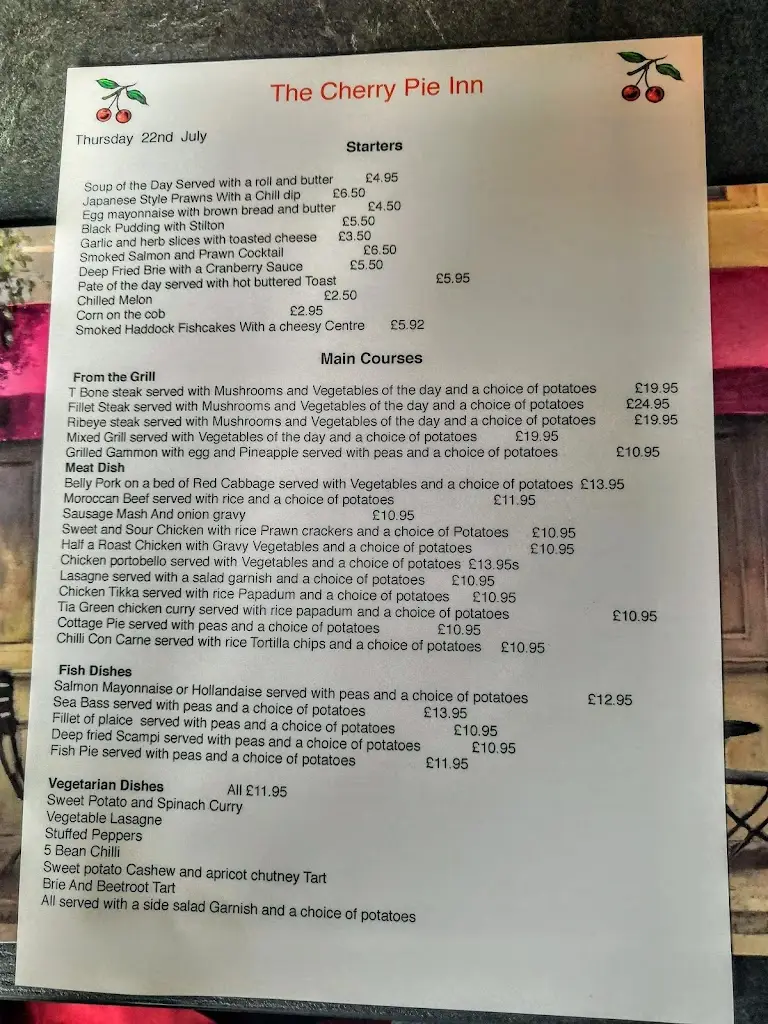 Menu_The Cherry Pie Inn_Leeswood_image_4