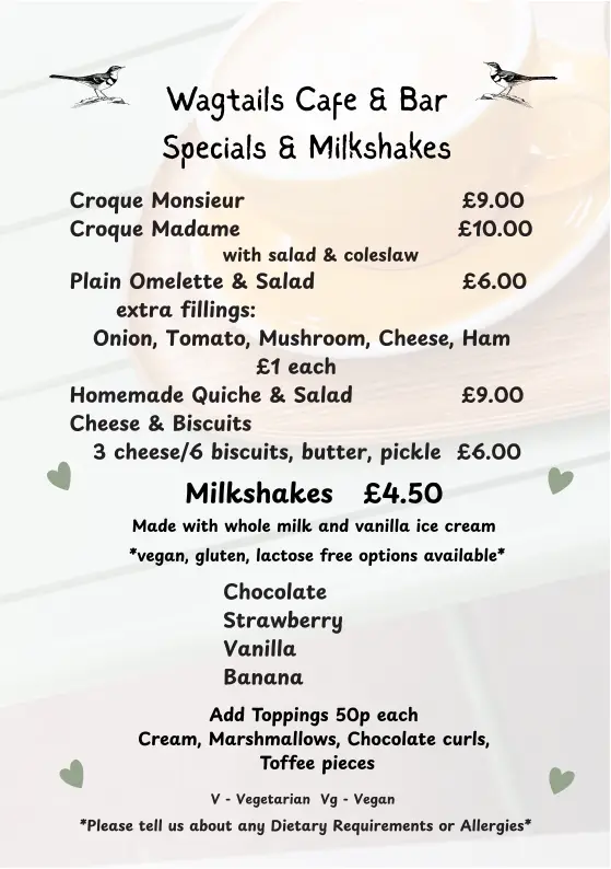 Menu_Wagtails Cafe and Bar_Birchington-on-Sea_immagine_3