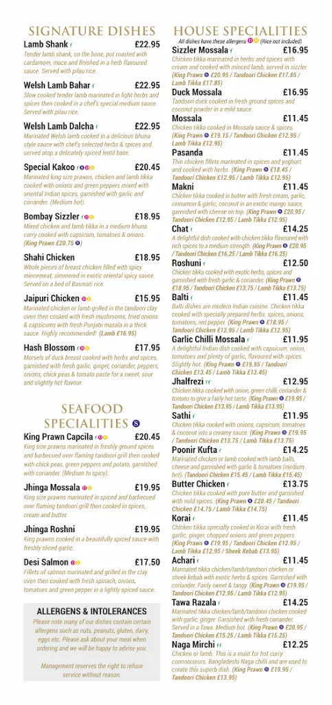 Menu_Spice UK_Guilsfield_image_4