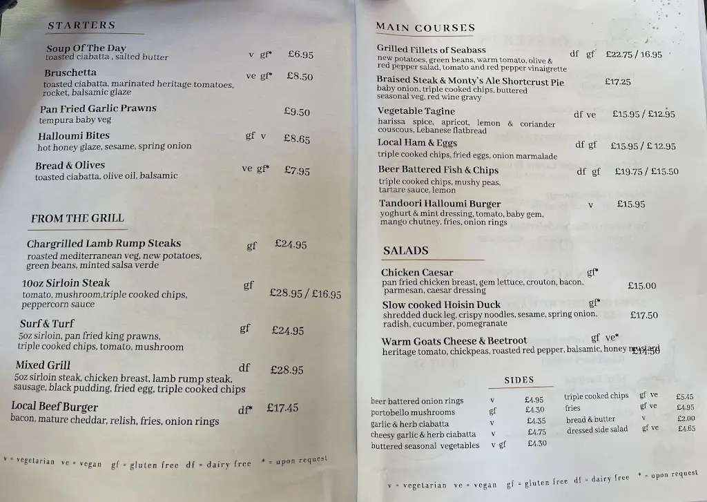 Menu_The Nags Head Inn_Guilsfield_image_4