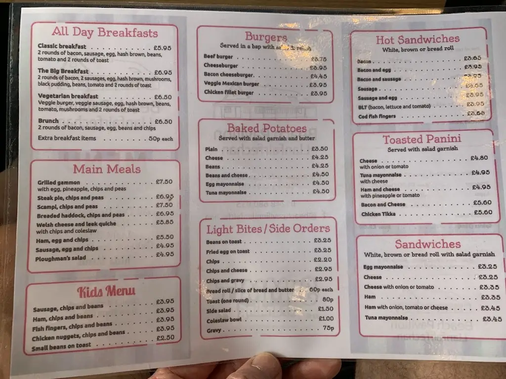 Menu_Beach Pavilion Cafe_Llanfairfechan_image_3