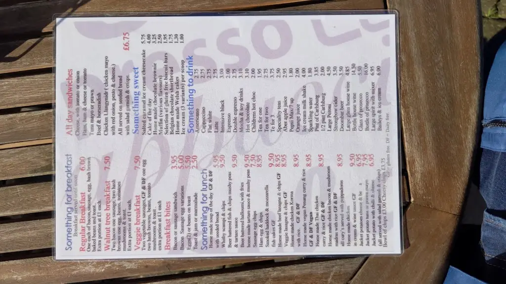 Menu_Walnut tree cafe_Llangynidr_image_4