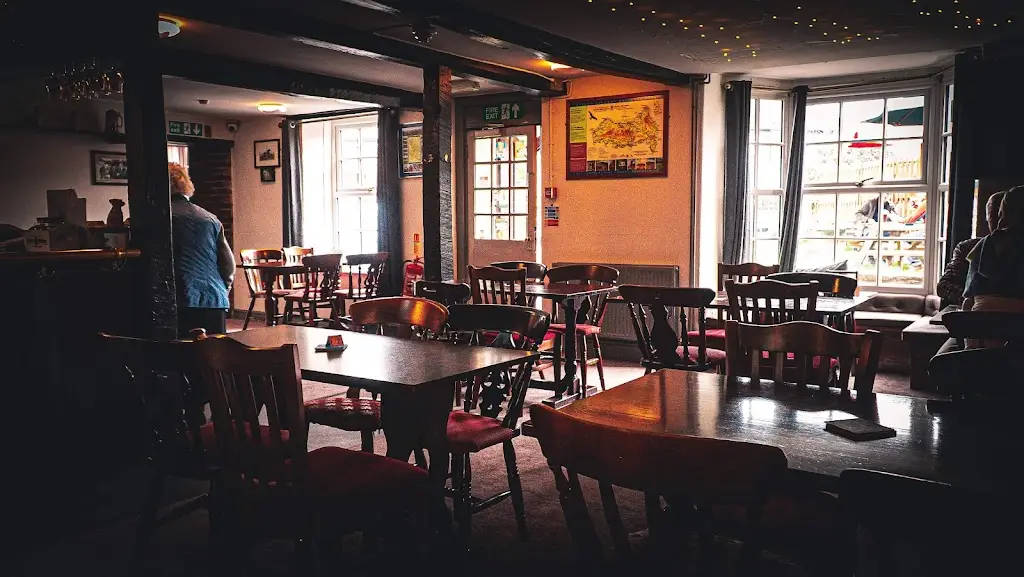 The Red Lion restaurant in Llangynidr