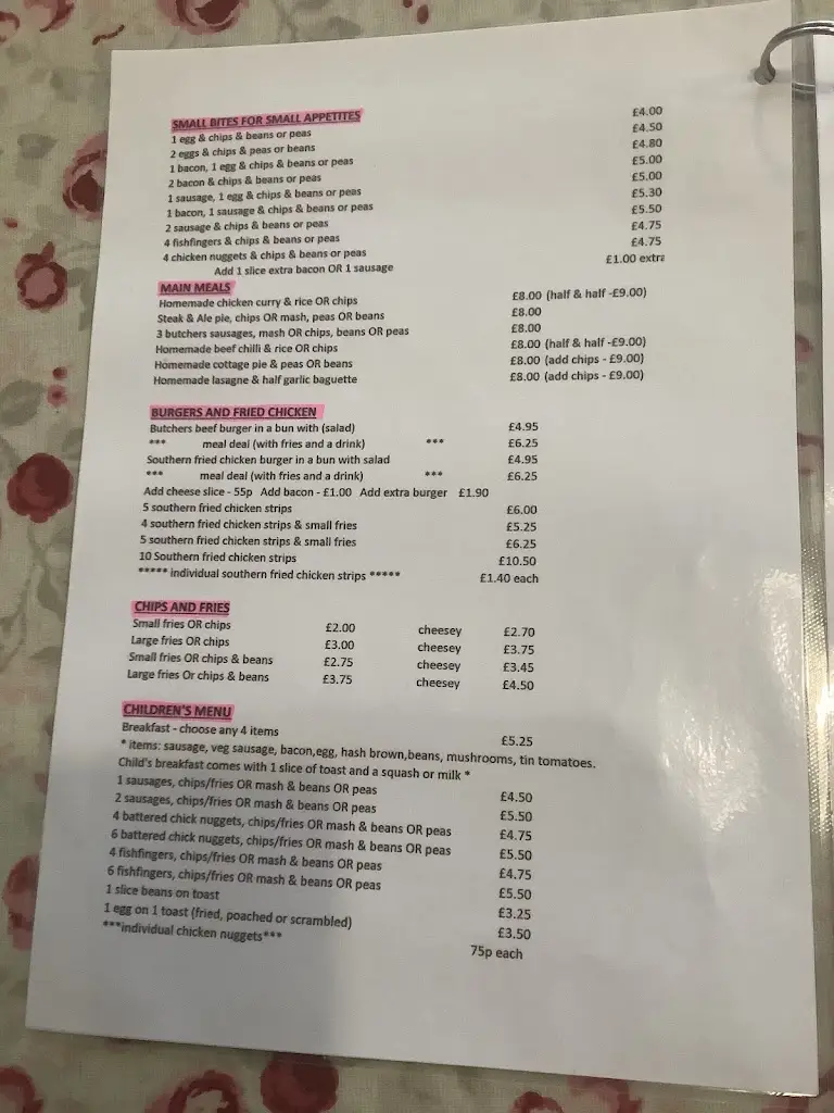 Menu_Something Tasty Cafe in Llanfyllin_Llanfyllin_image_1