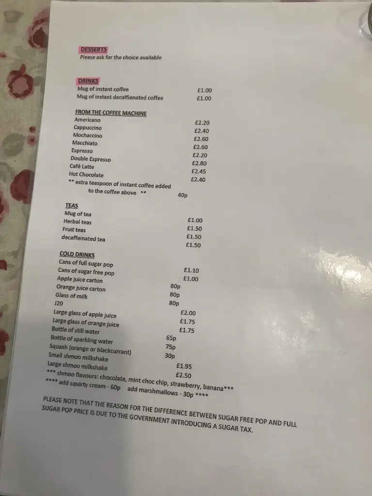 Menu_Something Tasty Cafe in Llanfyllin_Llanfyllin_image_3