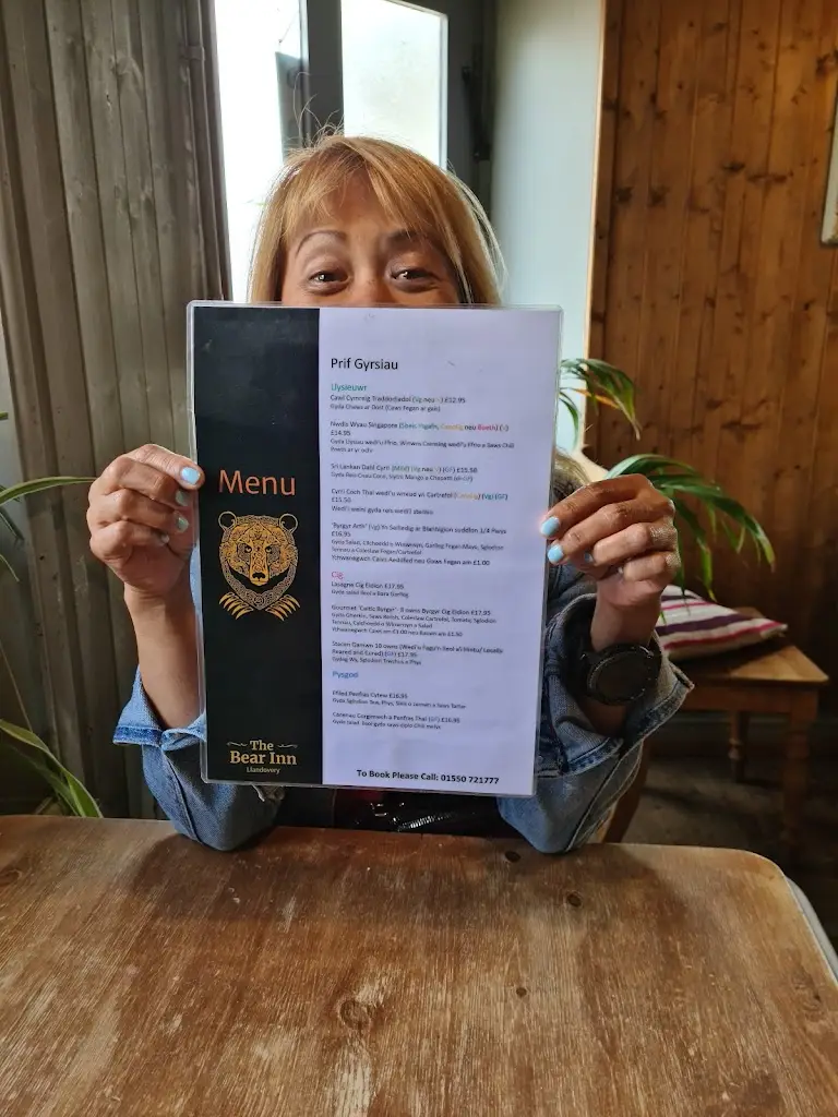 Menu_The Bear Inn_Llandovery_image_3