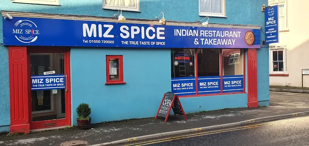 Miz Spice restaurant in Llandovery