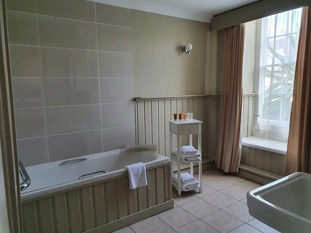 The Castle Hotel restaurant in Llandovery