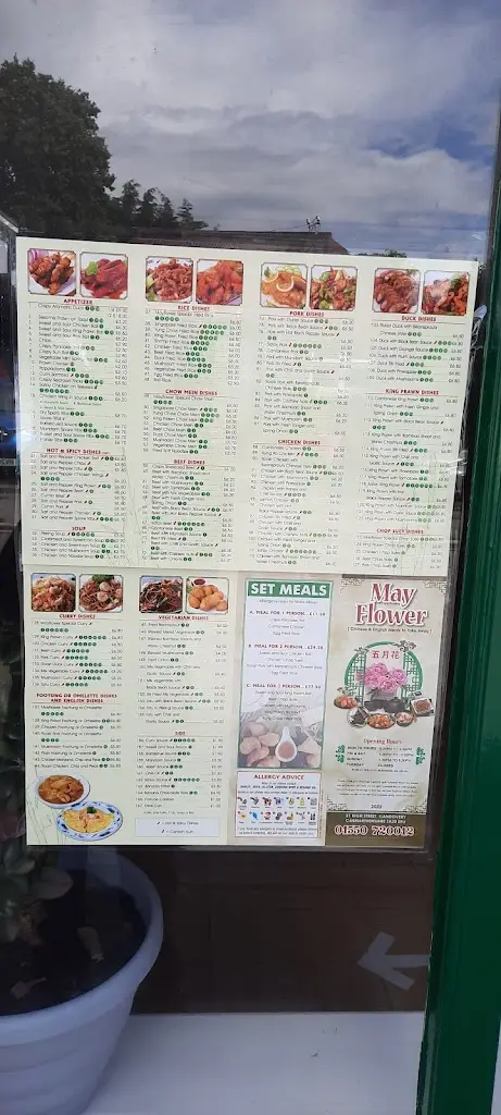 Menu_The Mayflower_Llandovery_image_2