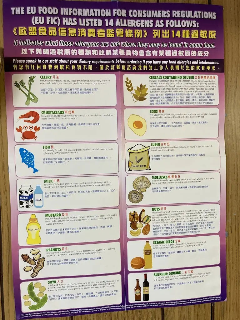 Menu_The Mayflower_Llandovery_image_4