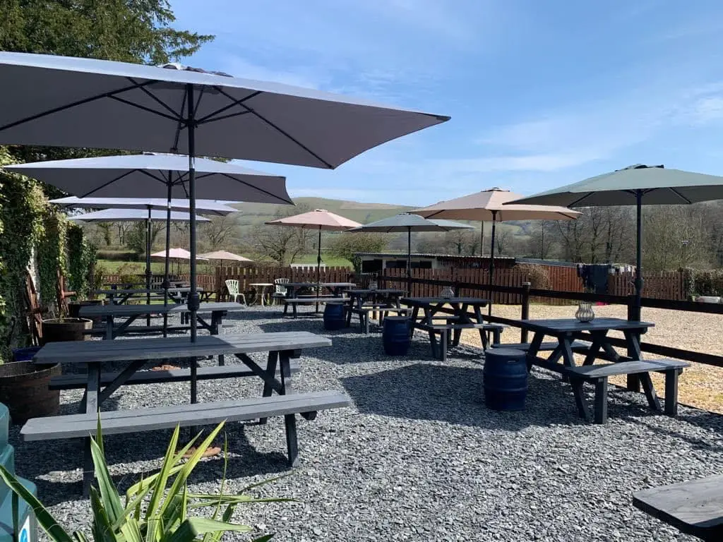 Neuadd Fawr Arms restaurant in Llandovery