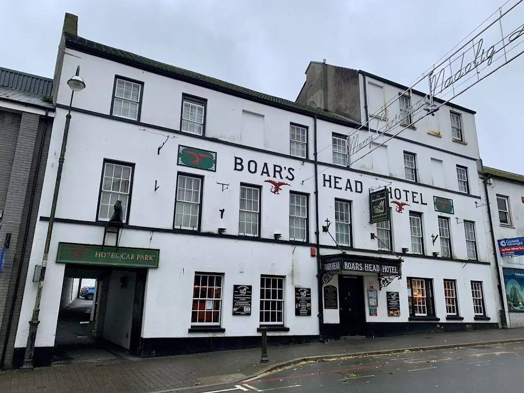 Boar's Head restaurant in Llansteffan