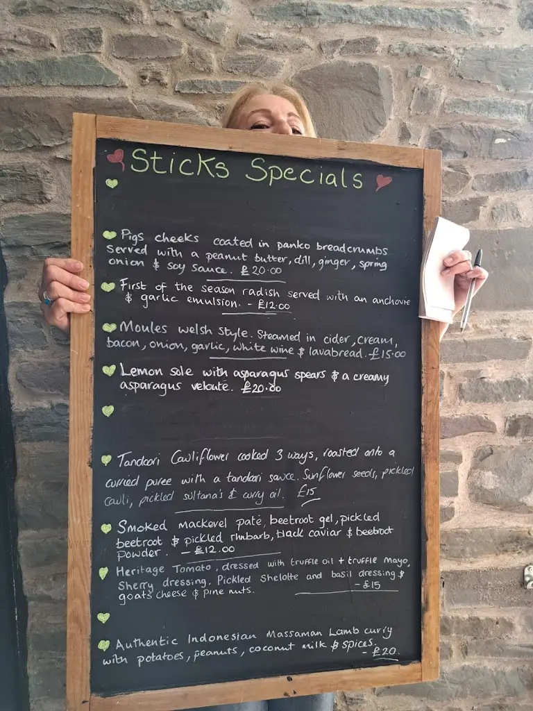 Menu_Inn At The Sticks_Llansteffan_image_1