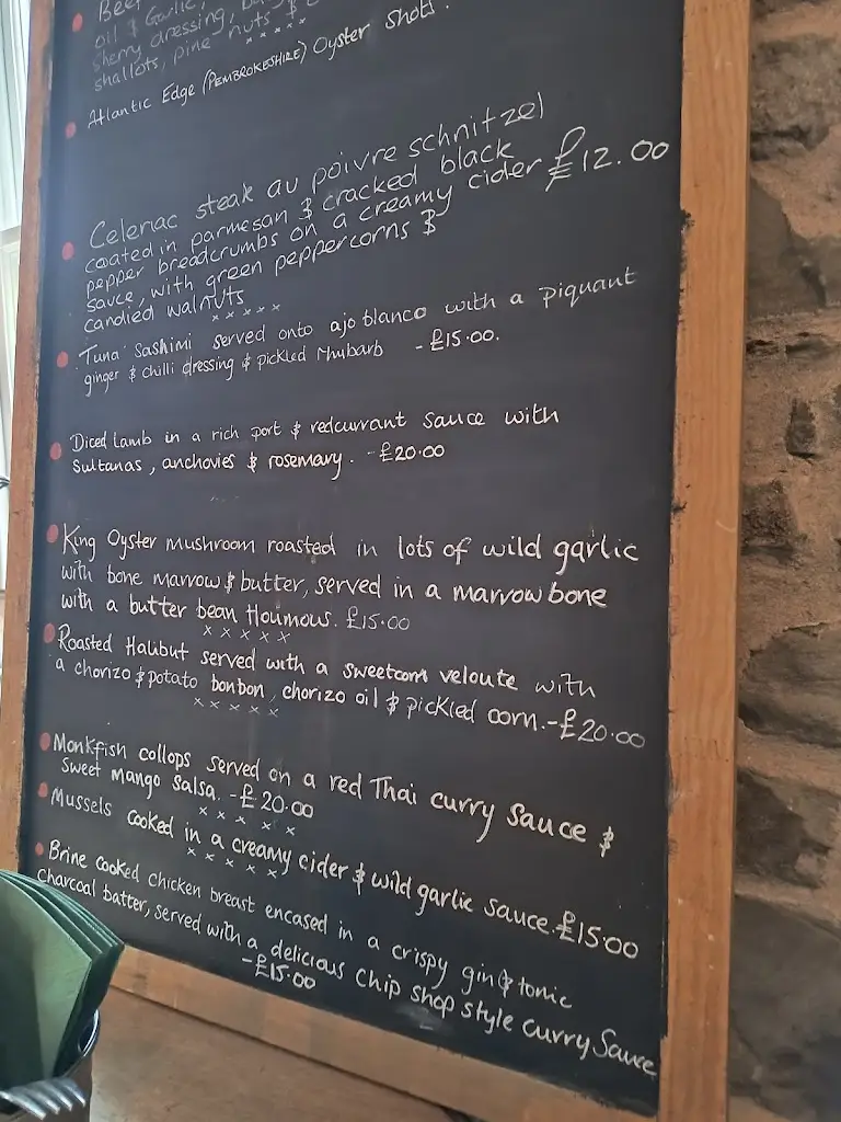 Menu_Inn At The Sticks_Llansteffan_image_2