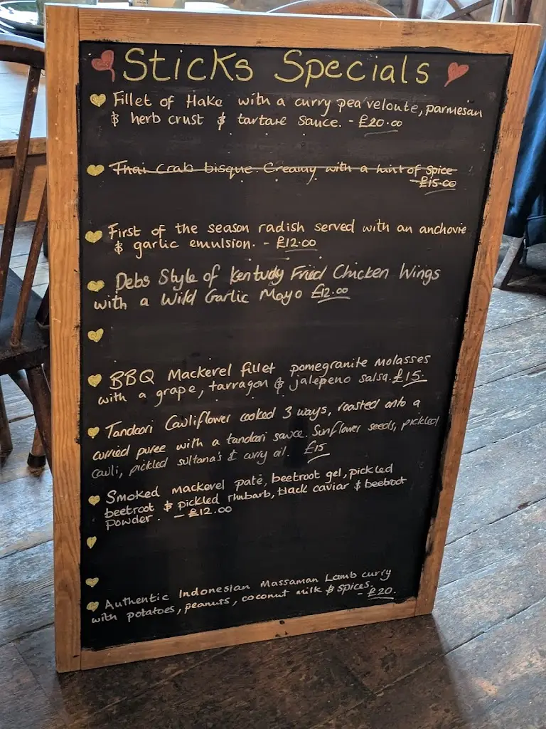 Menu_Inn At The Sticks_Llansteffan_image_4