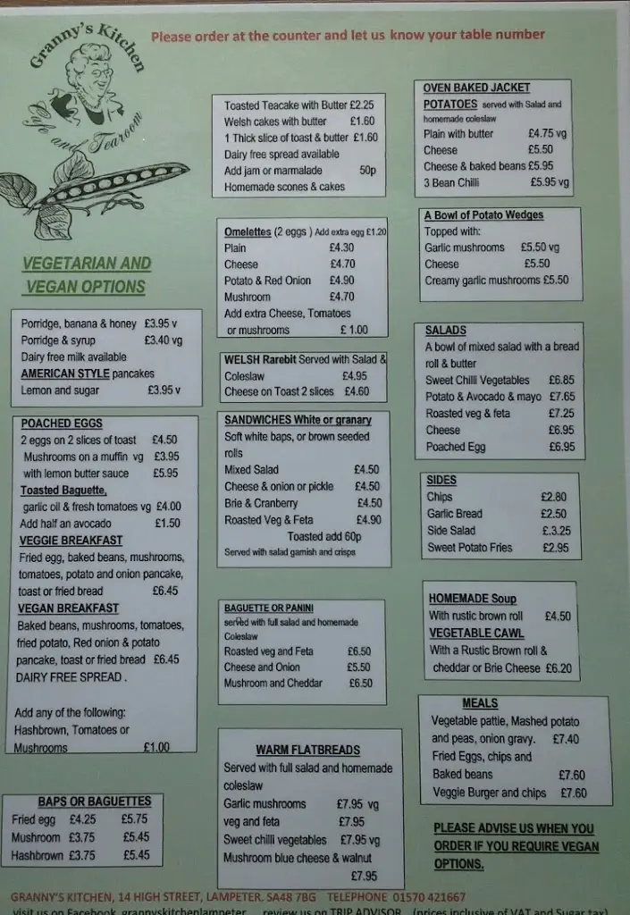 Menu_Grannys Kitchen_Lampeter_image_1