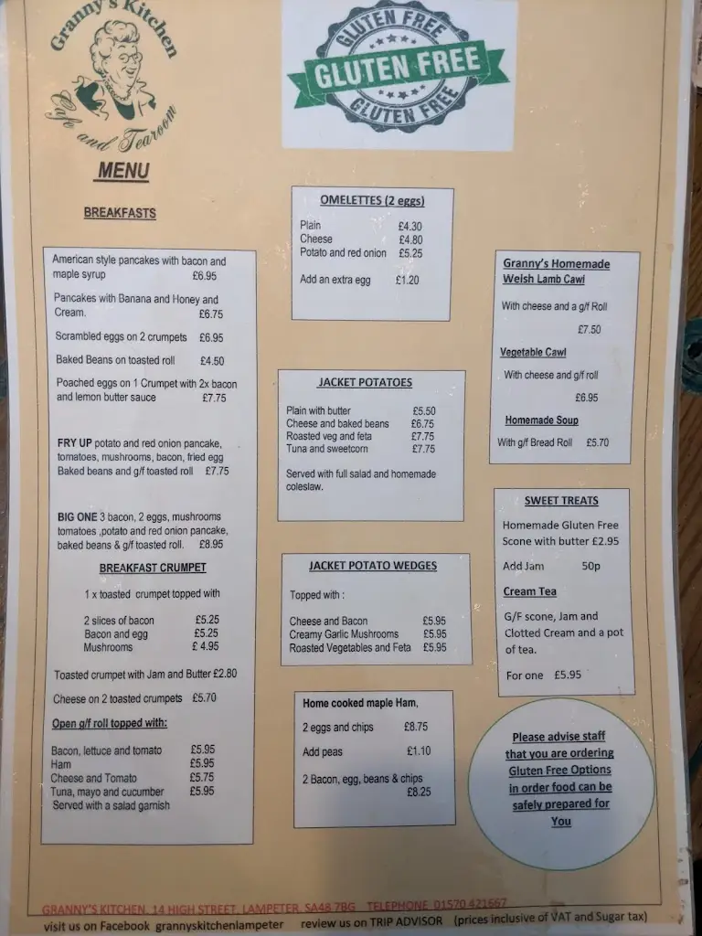 Menu_Grannys Kitchen_Lampeter_image_2