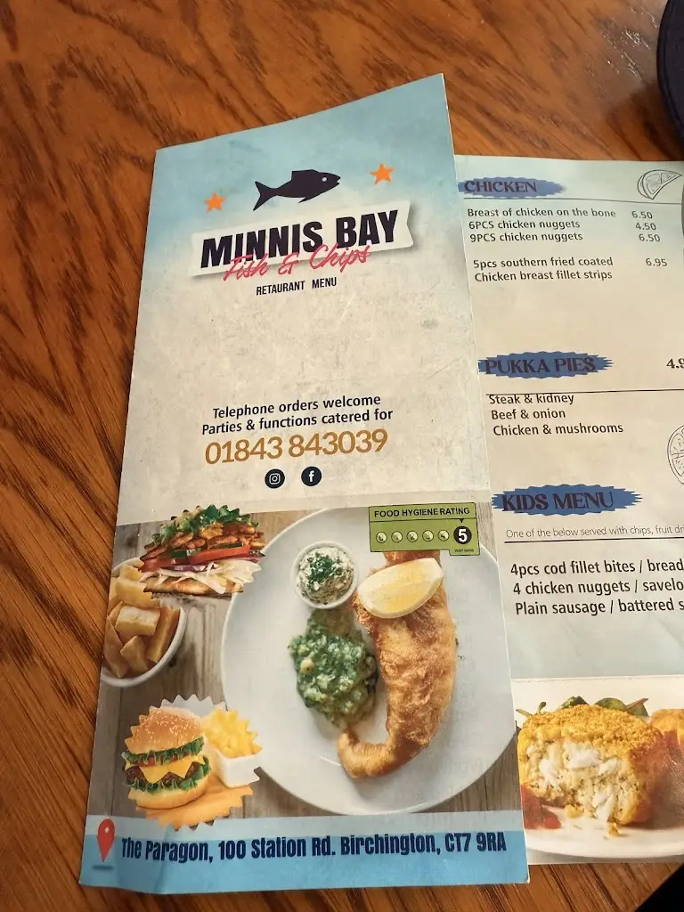 Menu_Minnis Bay Fish and Chips_Birchington-on-Sea_image_3
