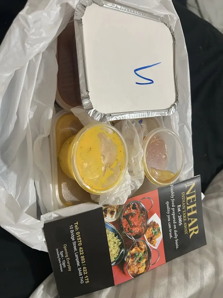 Menu_Nehar Indian Takeaway_Lampeter_image_7