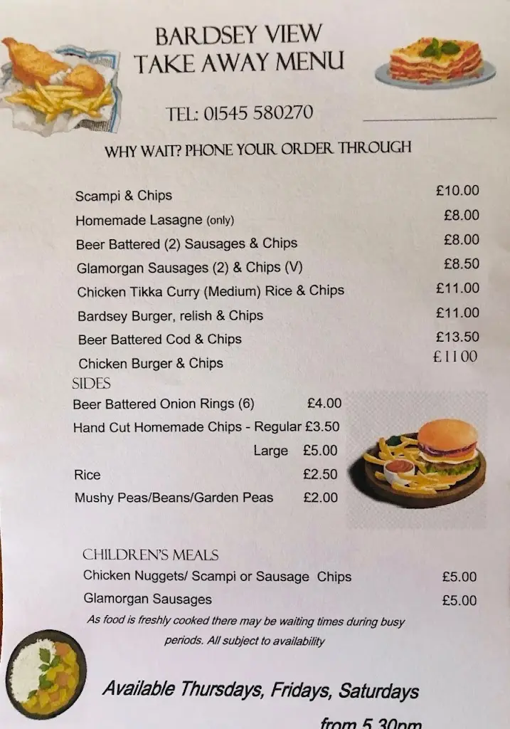 Menu_Bardsey View Bar & Restaurant_Lampeter_image_3