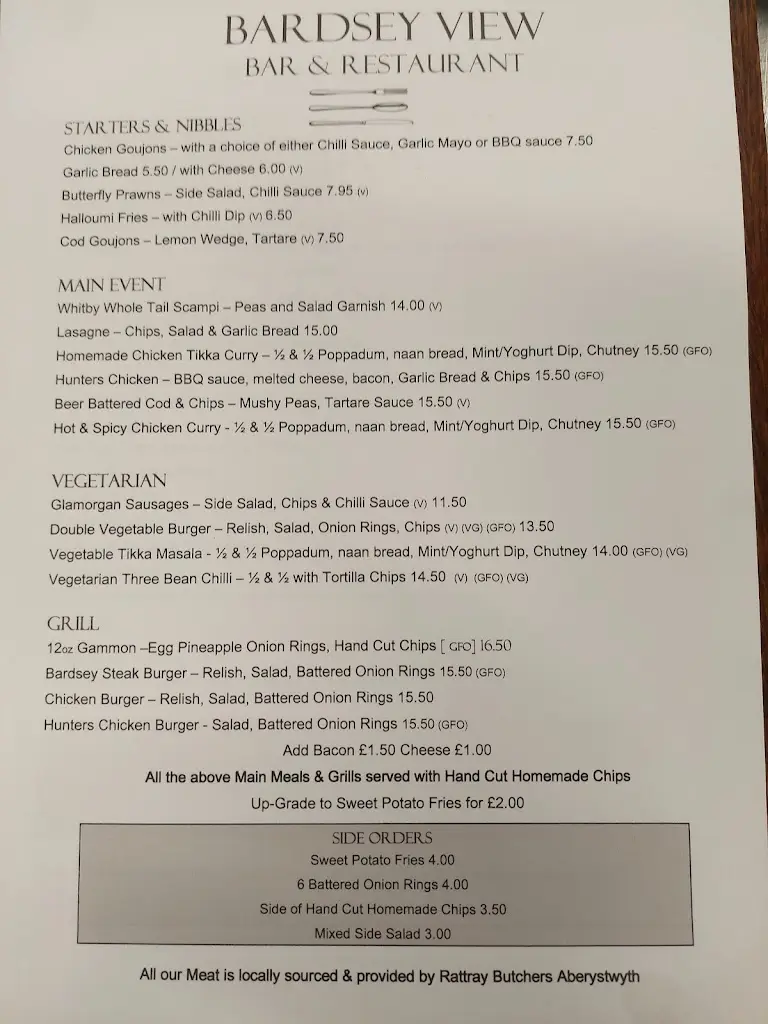 Menu_Bardsey View Bar & Restaurant_Lampeter_image_4